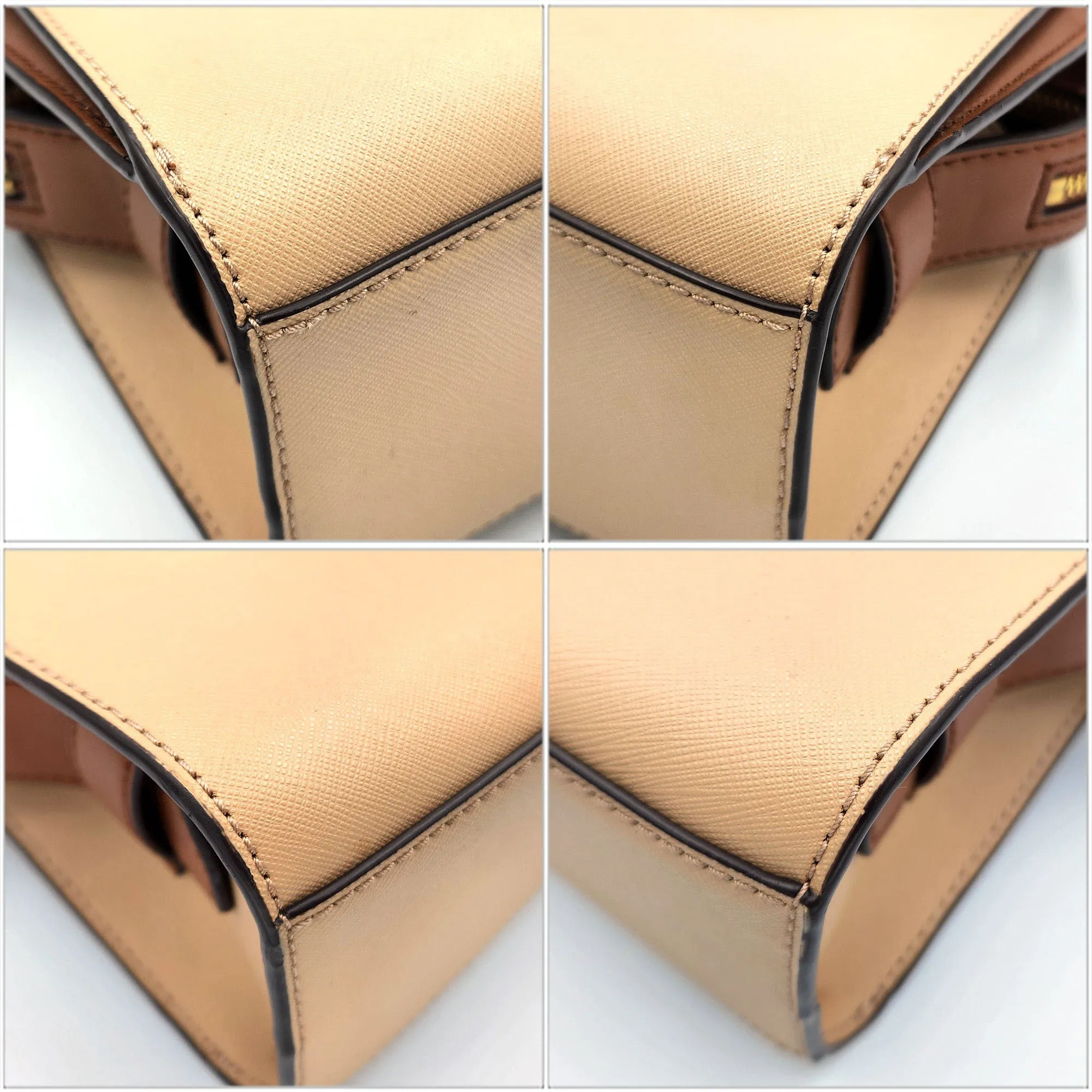 Michael Kors   Leather Metal Handbag Shoulder Bag (Pre-Owned)
