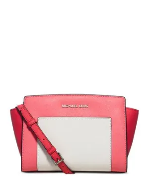 Michael Michael Kors Tri Color Selma Medium Messenger