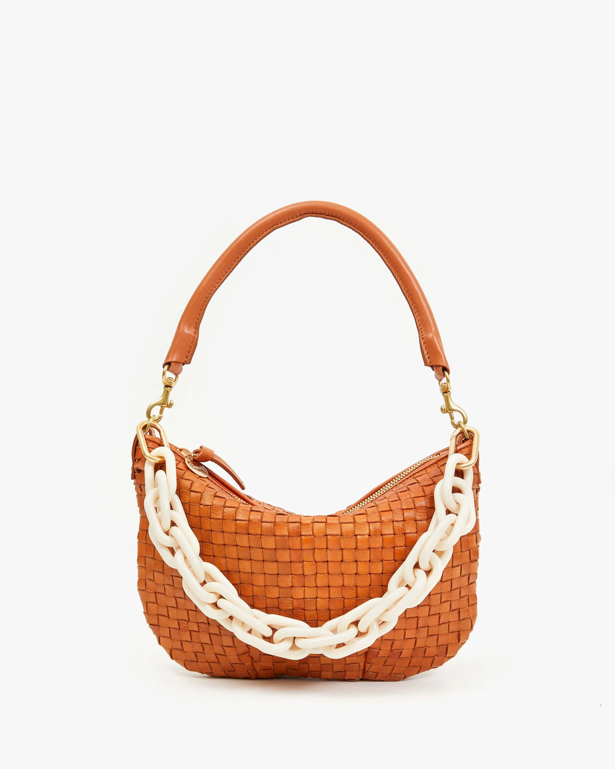 Petit Moyen Handbags - Crossbody - Petit Moyen Natural Woven Checker