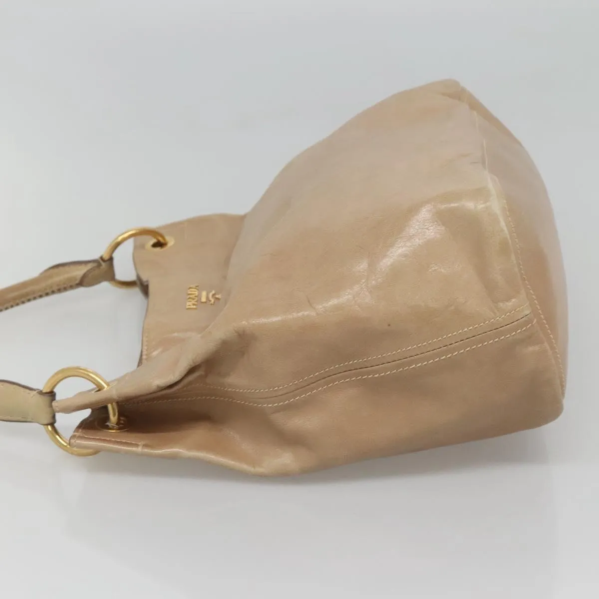Prada Daino Leather Shoulder Bag (Pre-Owned)