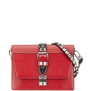 Prada Leather Shoulder Bag (Pre-Owned)