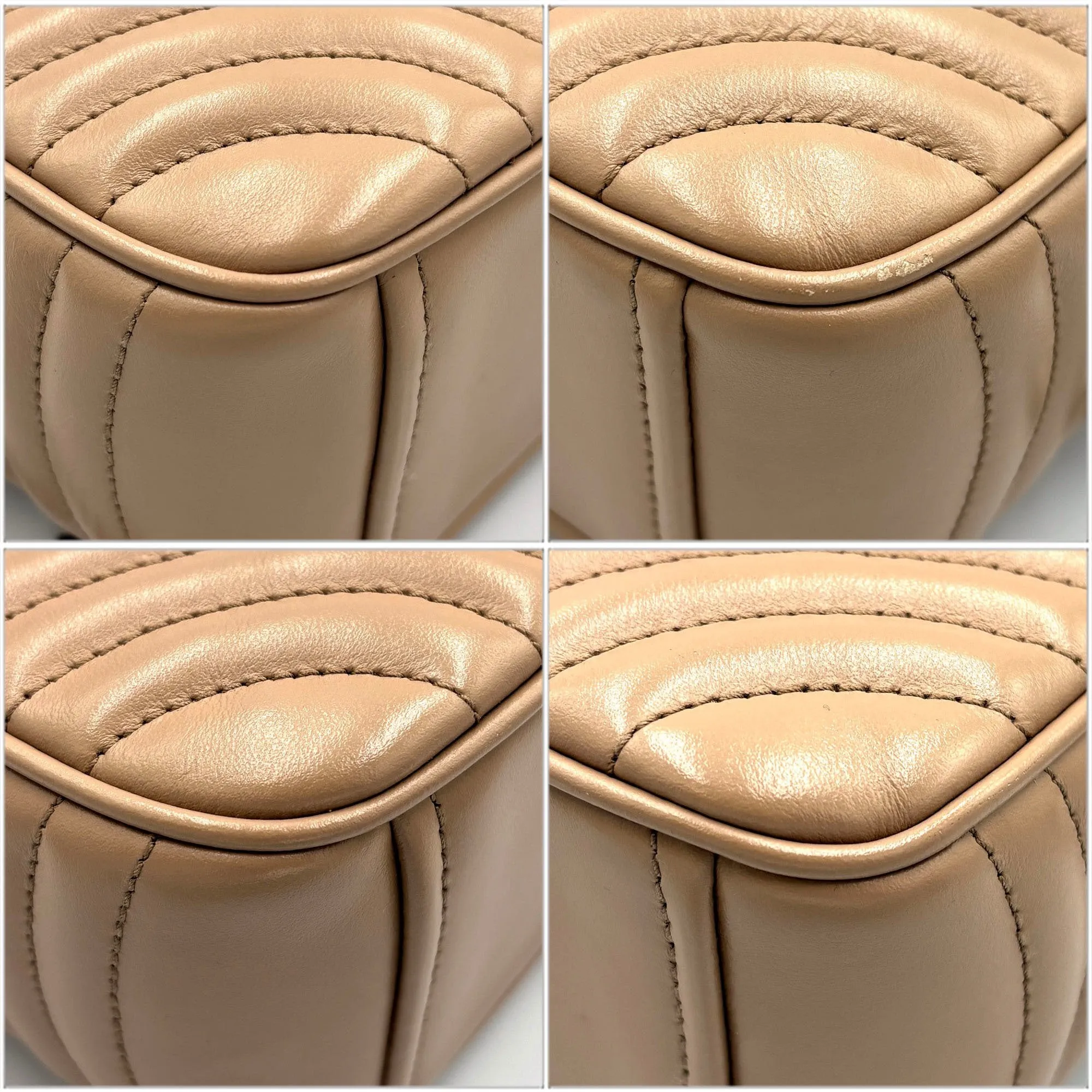 Prada Leather Shoulder Bag (Pre-Owned)