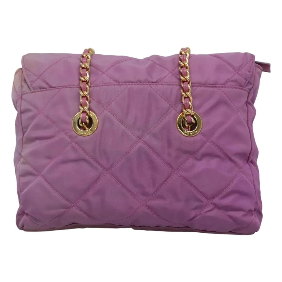 Prada Tessuto Synthetic Shoulder Bag (Pre-Owned)
