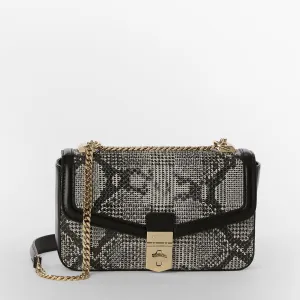 Rosa Crossbody Black Spark