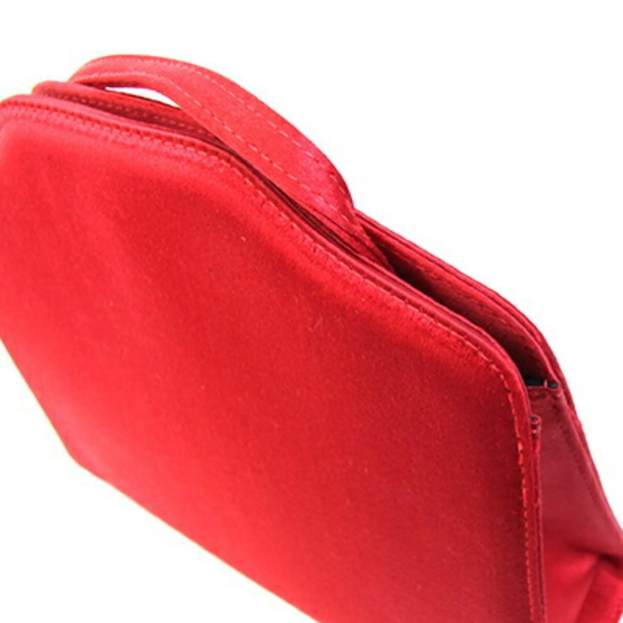 Salvatore Ferragamo  Color Satin Shoulder Bag (Pre-Owned)