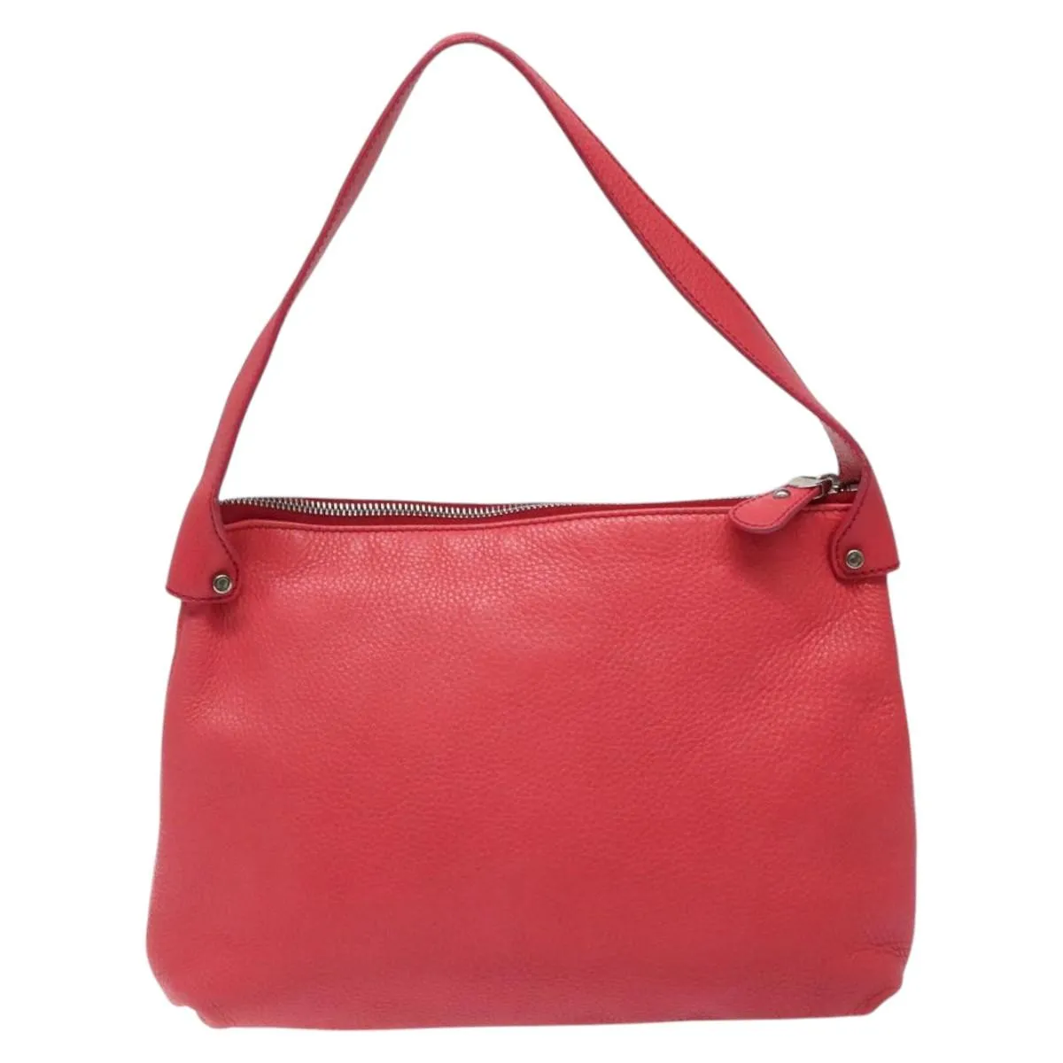 Salvatore Ferragamo Gancini Leather Shoulder Bag (Pre-Owned)