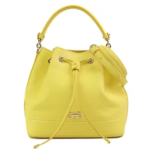 Salvatore Ferragamo  Leather Handbag Shoulder Bag (Pre-Owned)