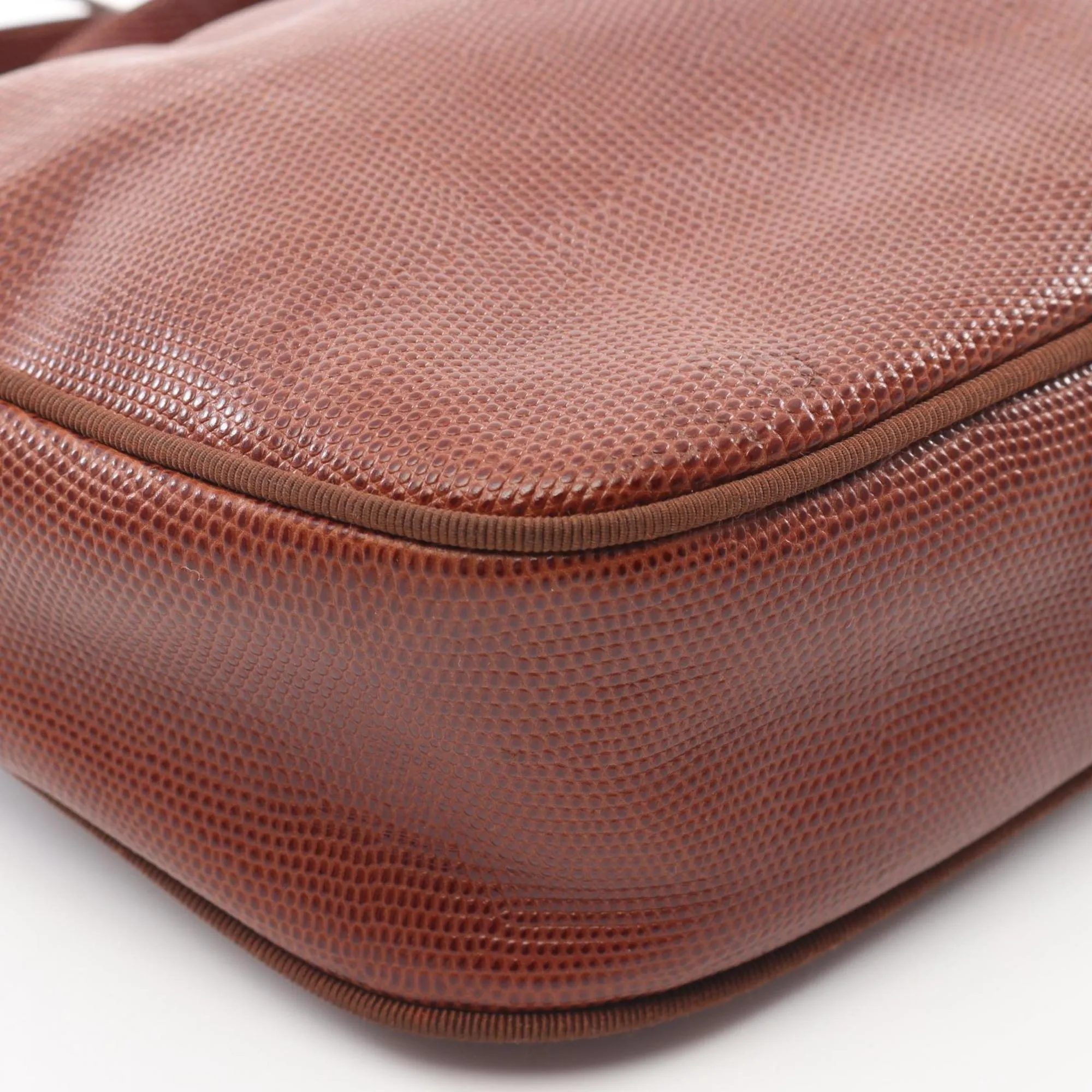 Salvatore Ferragamo Leather Shoulder Bag (Pre-Owned)