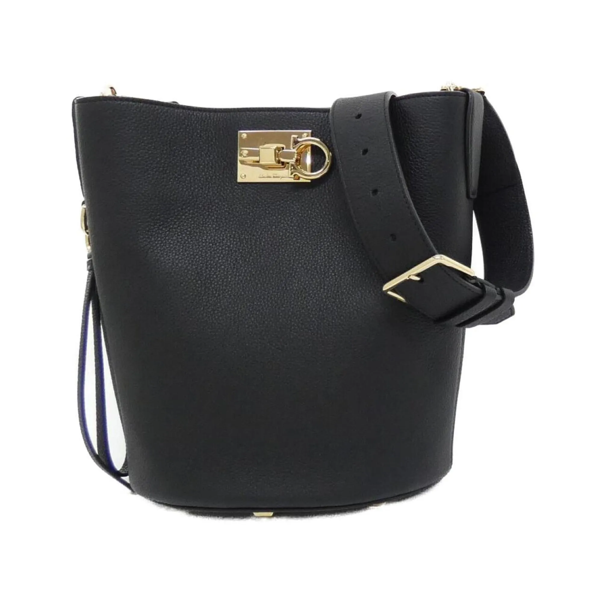 Salvatore Ferragamo Leather Shoulder Bag (Pre-Owned)