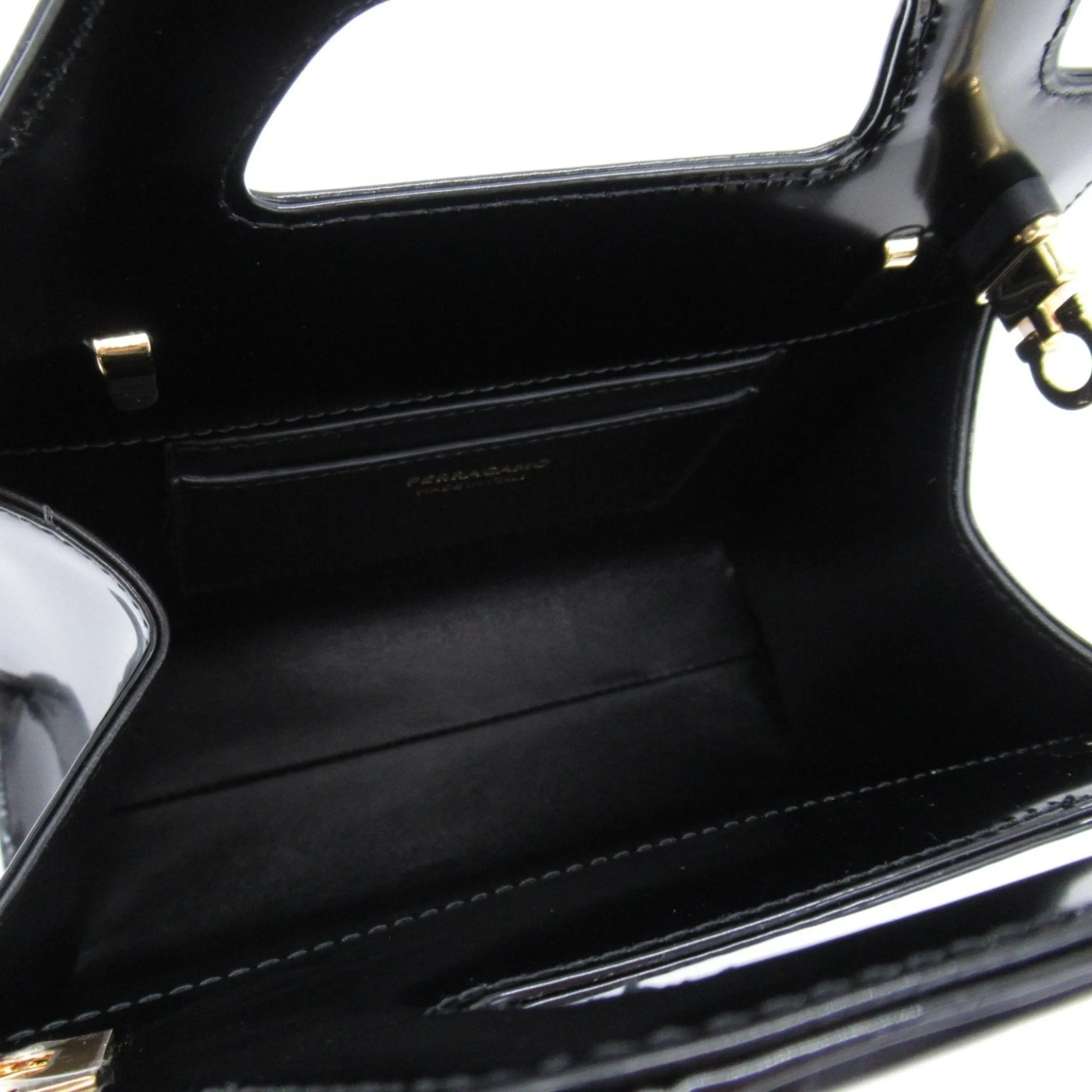Salvatore Ferragamo Leather Shoulder Bag (Pre-Owned)