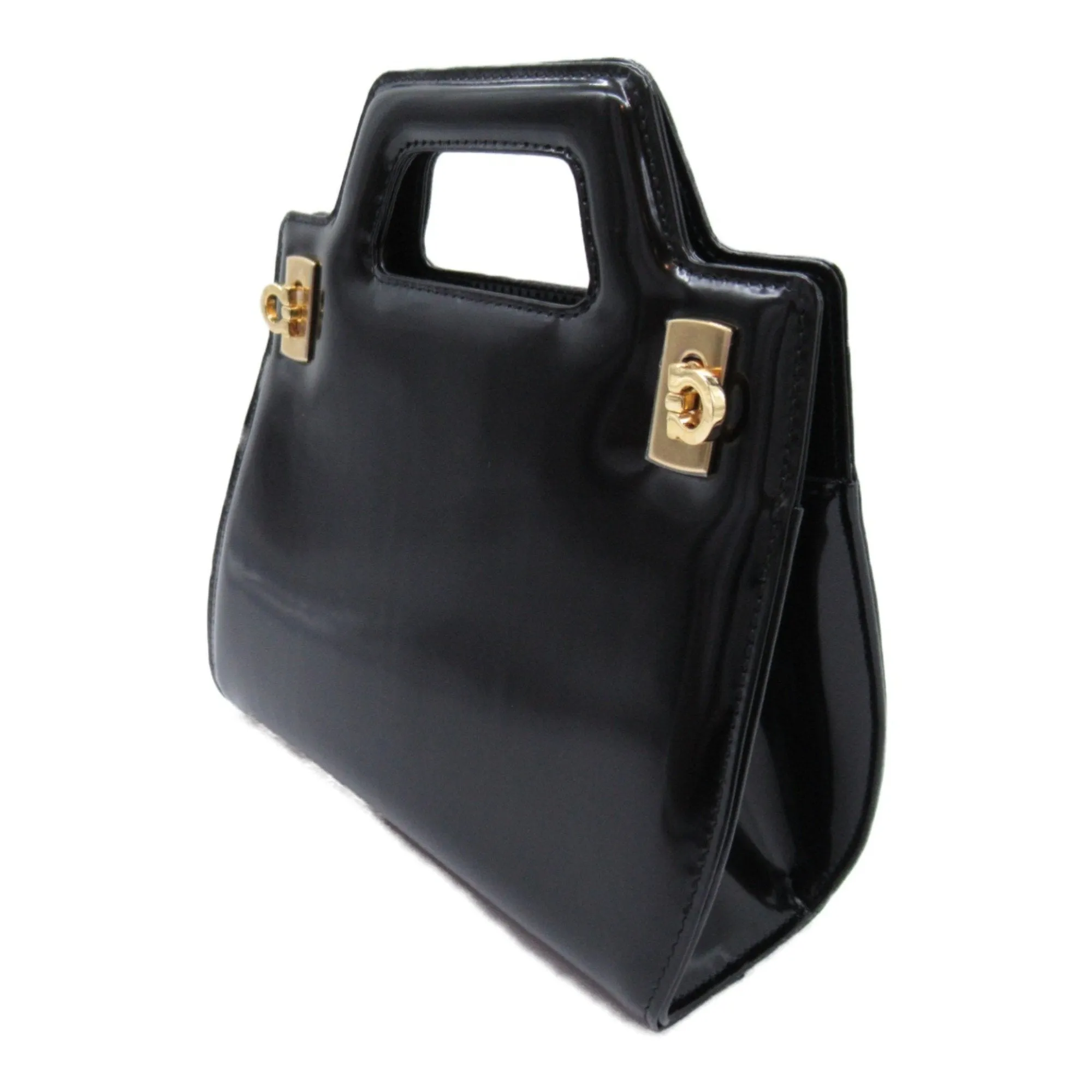 Salvatore Ferragamo Leather Shoulder Bag (Pre-Owned)