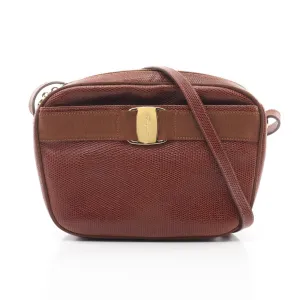 Salvatore Ferragamo Leather Shoulder Bag (Pre-Owned)