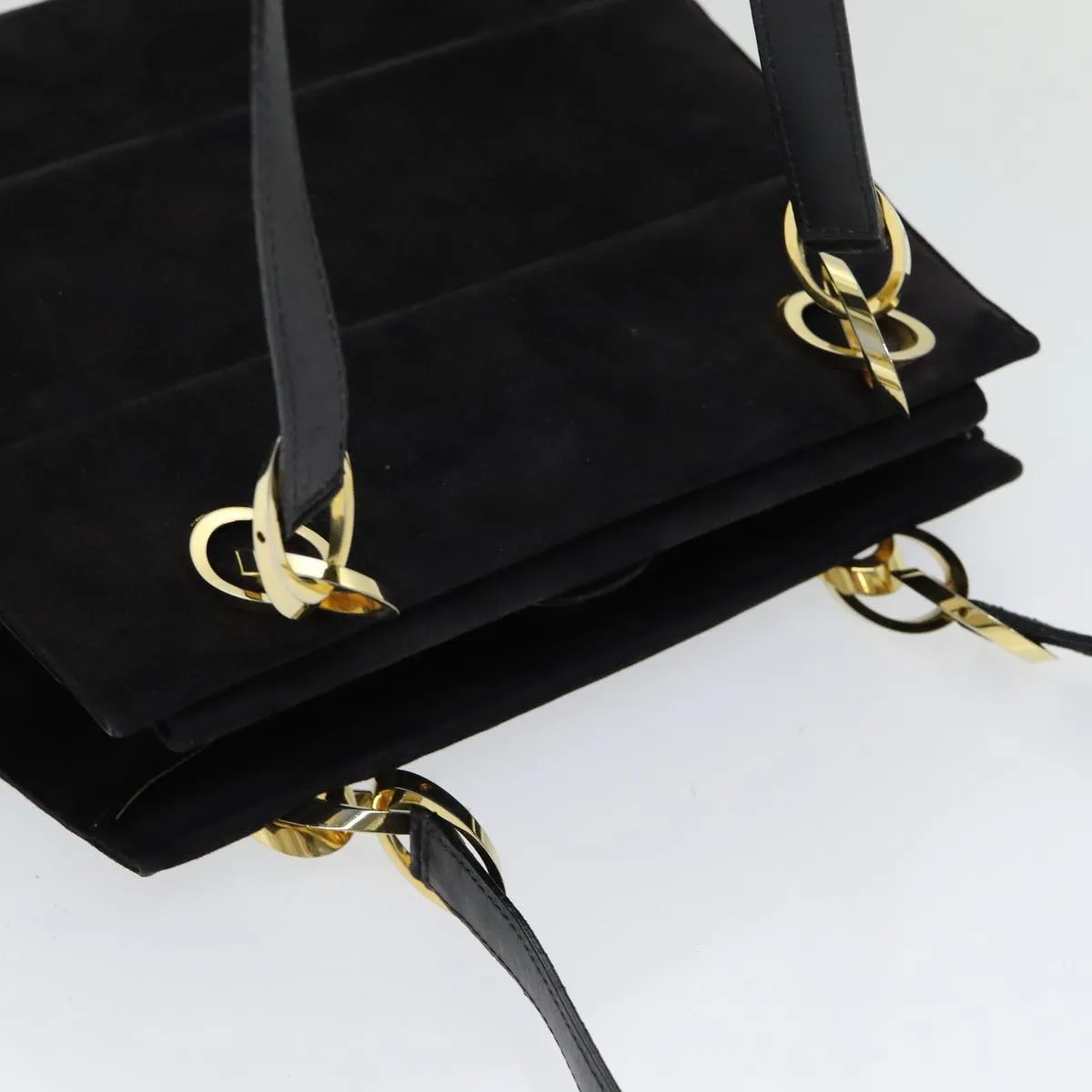 Salvatore Ferragamo  Suede Shoulder Bag (Pre-Owned)
