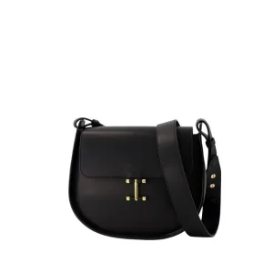 Senda Shoulder Bag - Leather - Black