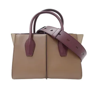 Tod's   Leather Handbag Shoulder Bag (Pre-Owned)