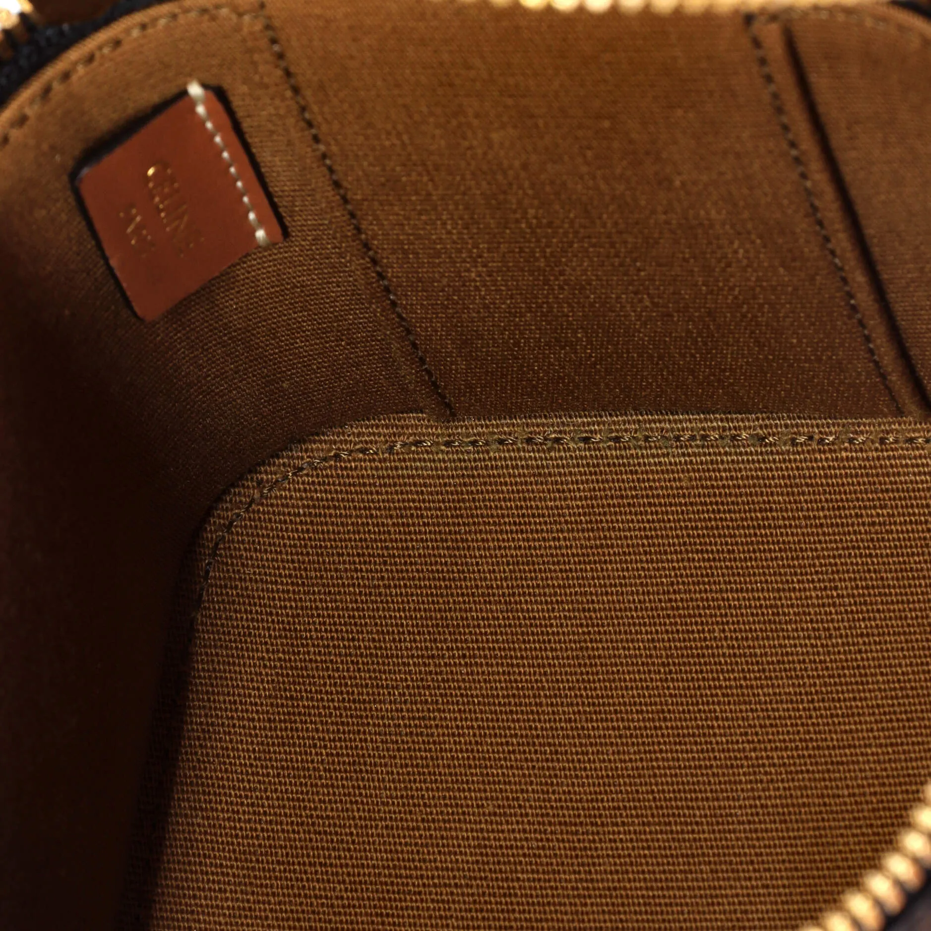 Top Handle Square Vanity Case Triomphe Coated Canvas Mini