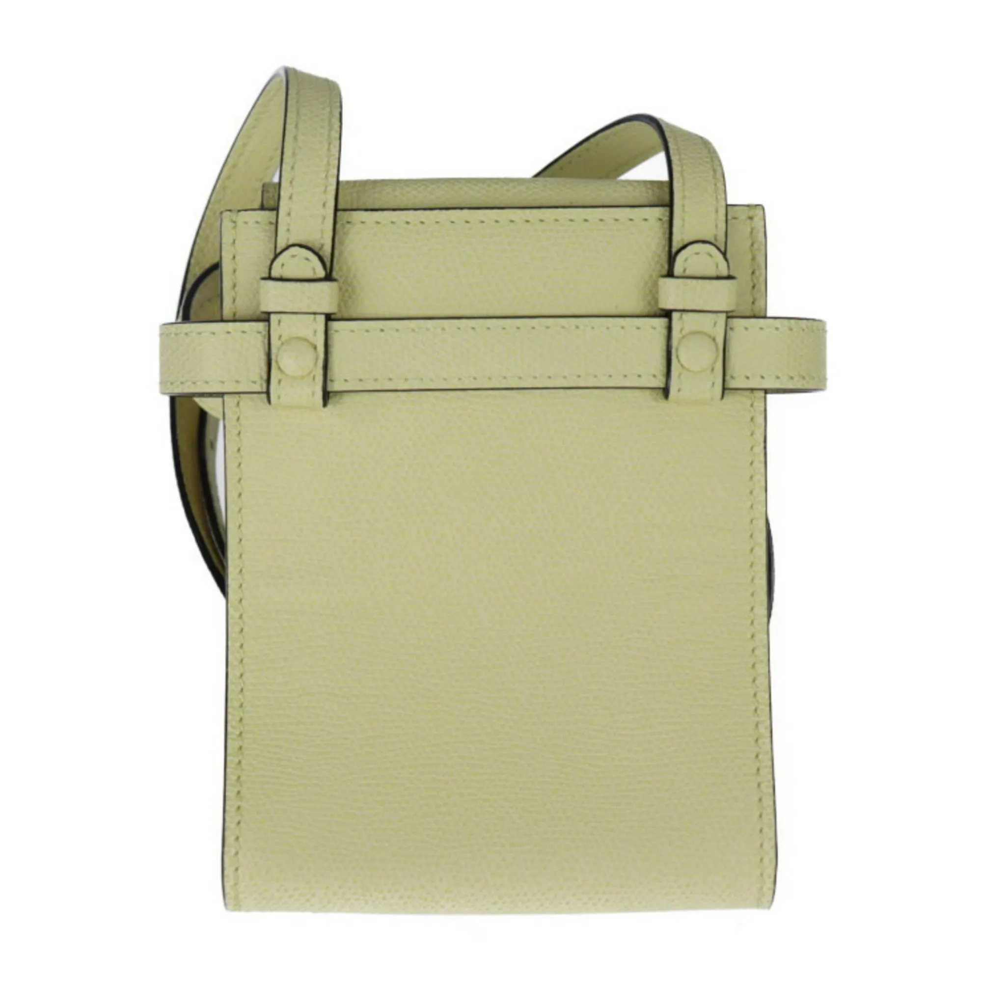 Valextra  Leather Handbag Pochette Shoulder Bag (Pre-Owned)