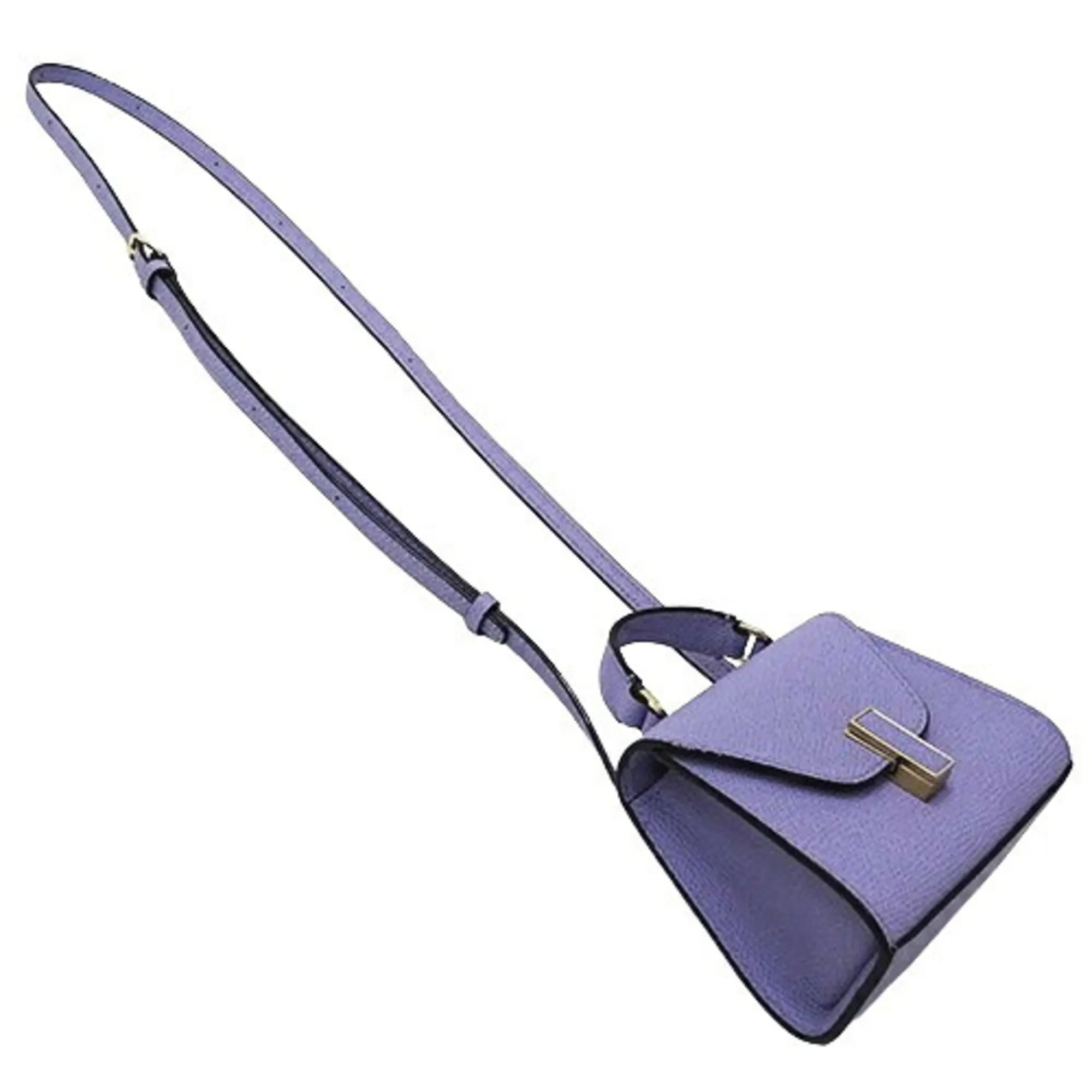 Valextra Leather Shoulder Bag (Pre-Owned)