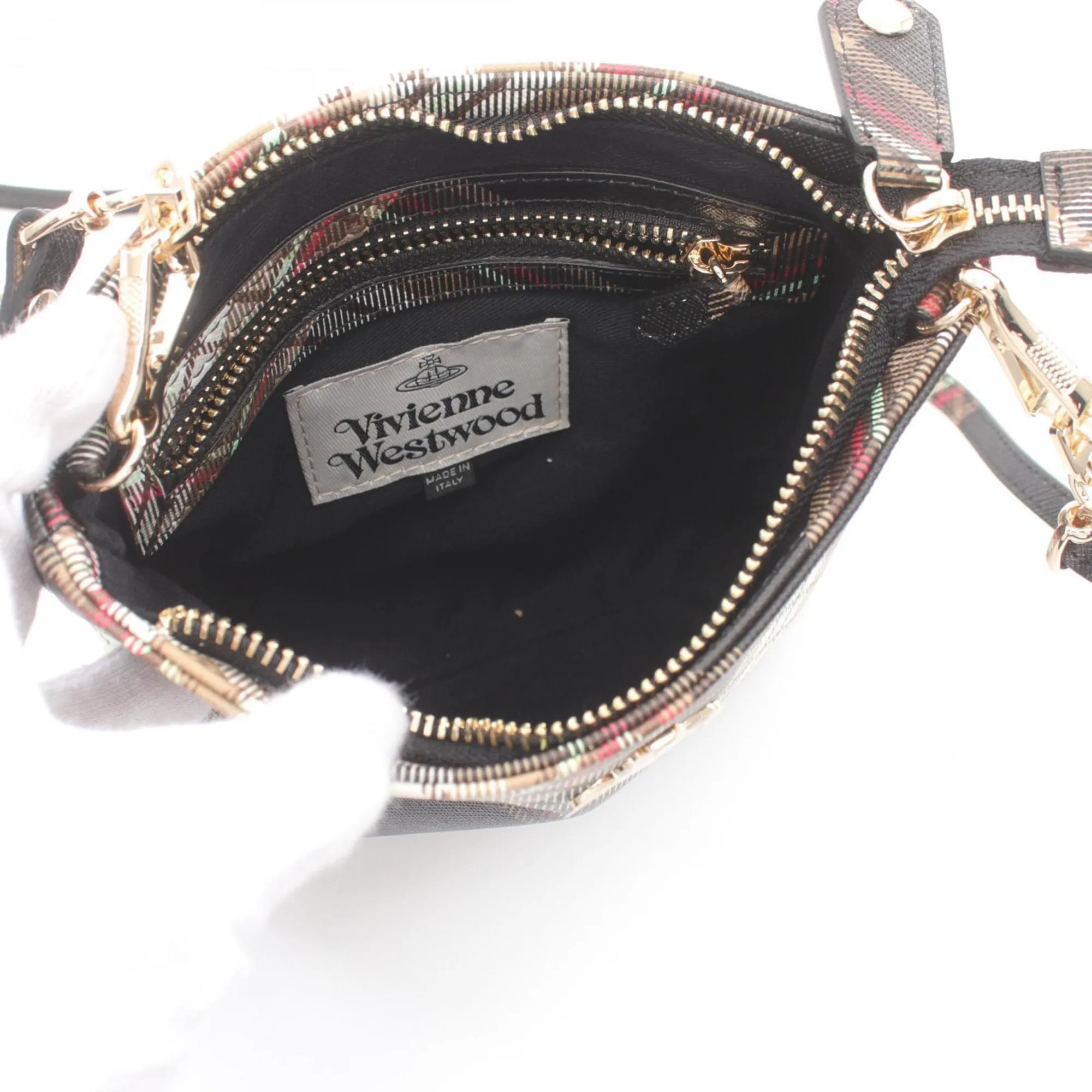 Vivienne Westwood   Faux Leather Shoulder Bag (Pre-Owned)