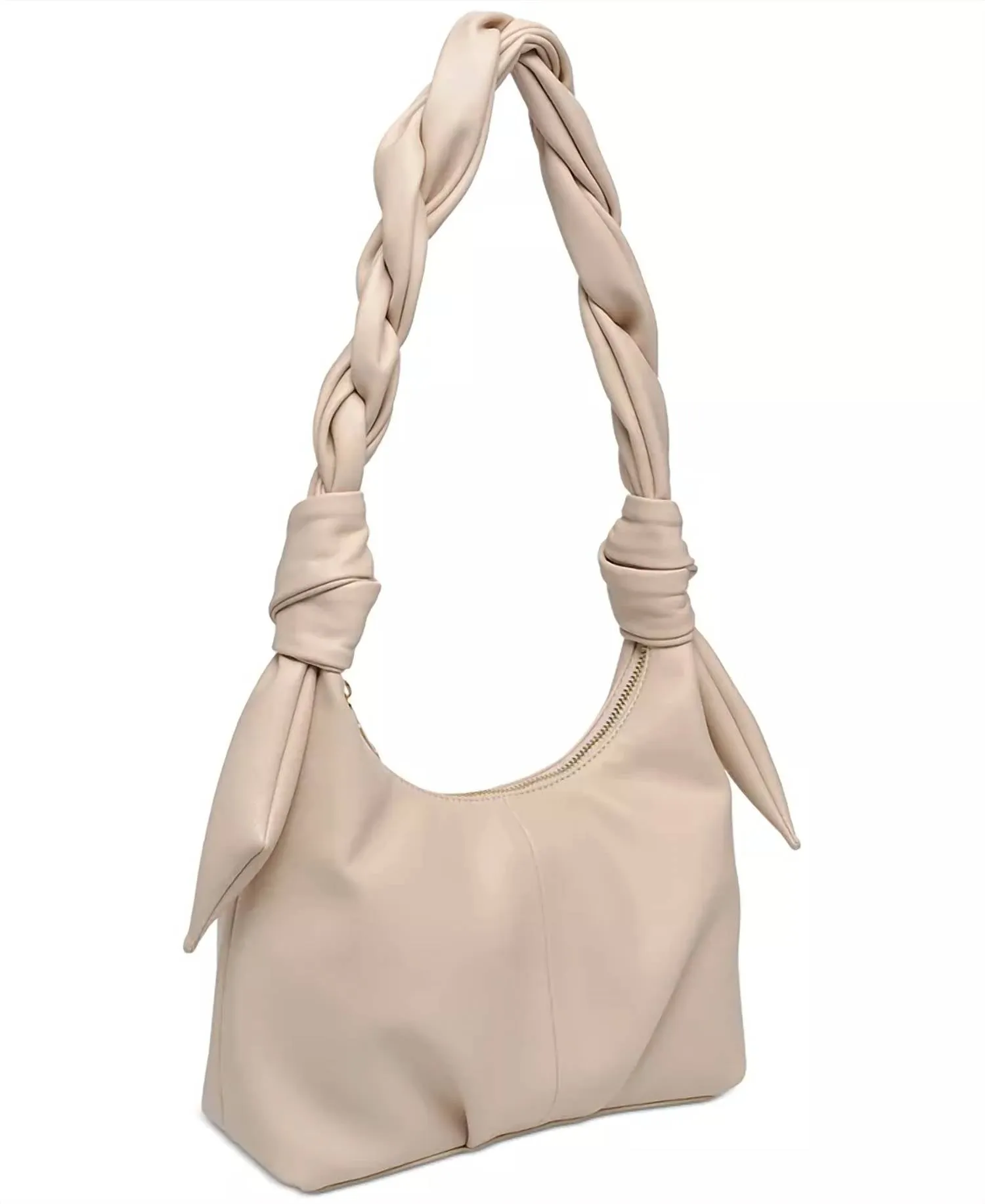 Women's Corey Braid Shoulder Bag In Almond
