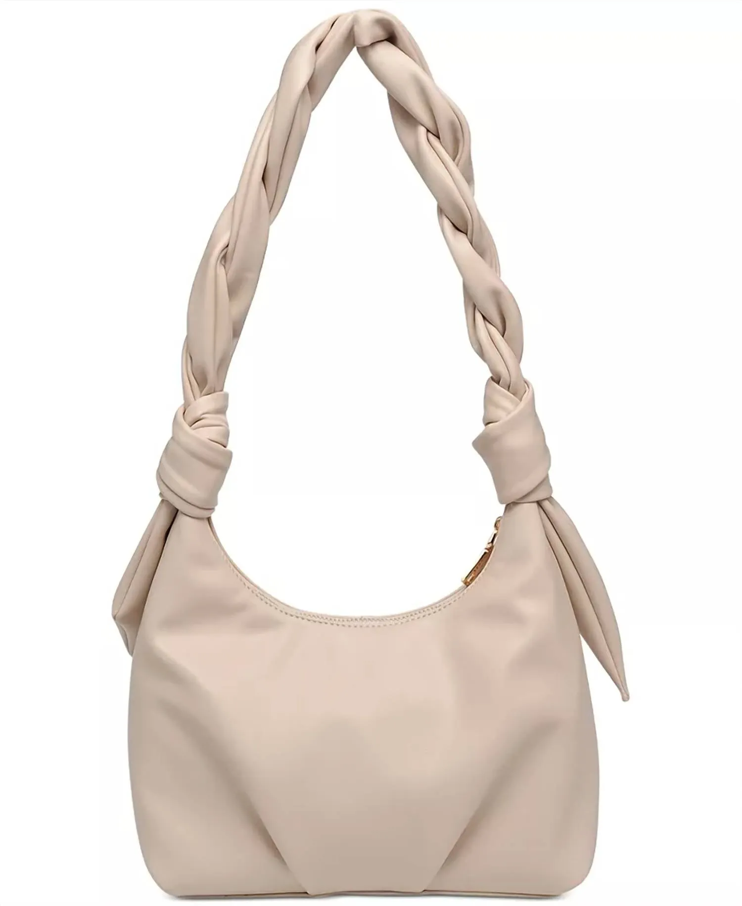 Women's Corey Braid Shoulder Bag In Almond